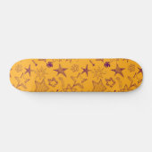 Stars patroon persoonlijk skateboard (Horizontaal)