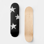 Stars patroon persoonlijk skateboard (Voorkant)
