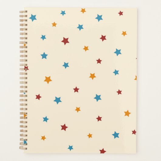 Stars patroon planner (Voorkant)