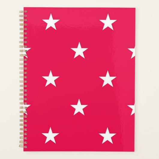 Stars patroon planner (Voorkant)