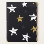 Stars patroon planner (Achterkant)
