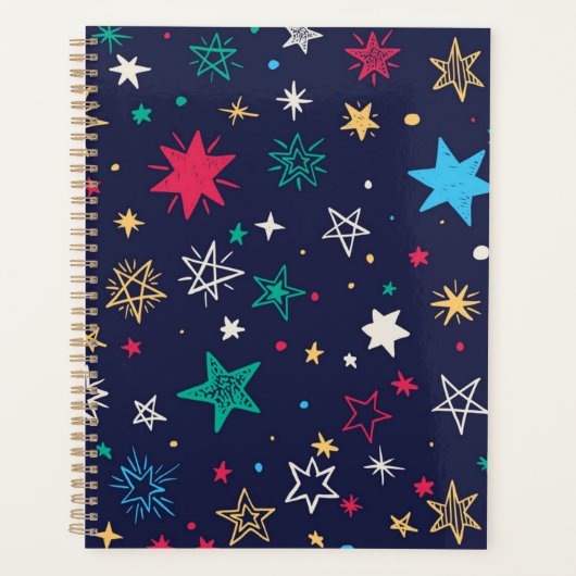Stars patroon planner (Voorkant)