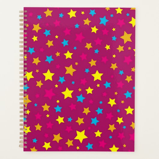 Stars patroon planner (Voorkant)