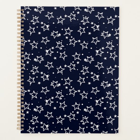 Stars patroon planner (Voorkant)