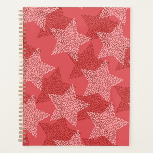 Stars patroon planner (Voorkant)