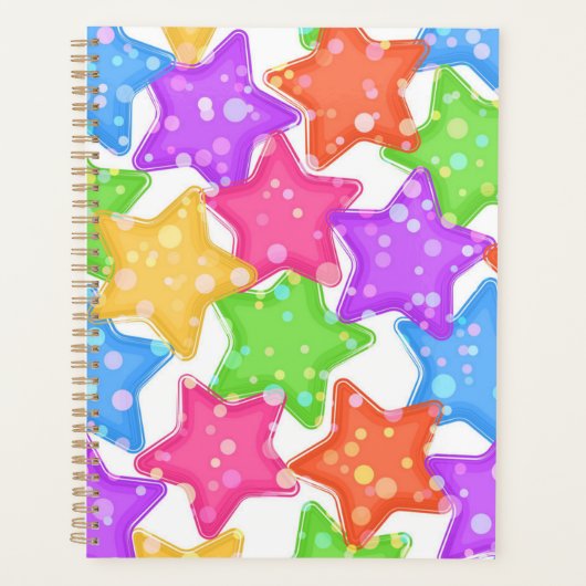 Stars patroon planner (Voorkant)