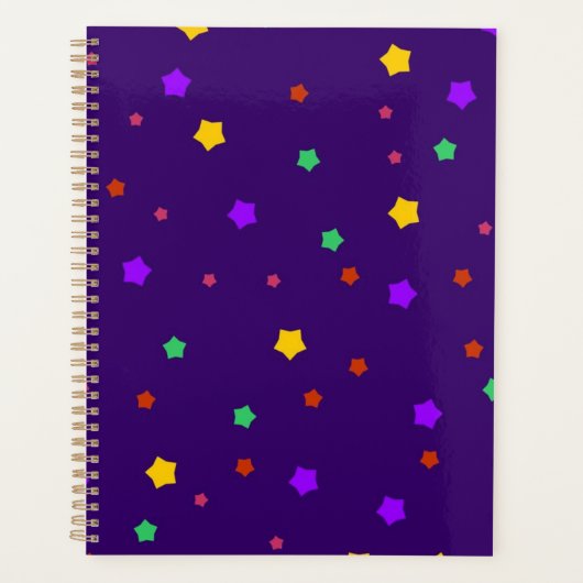 Stars patroon planner (Voorkant)
