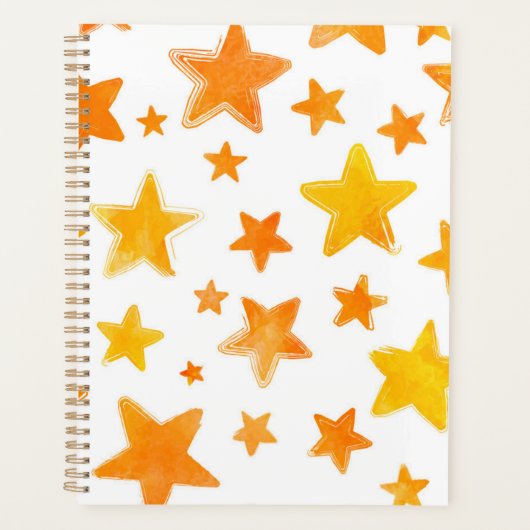 Stars patroon planner (Voorkant)