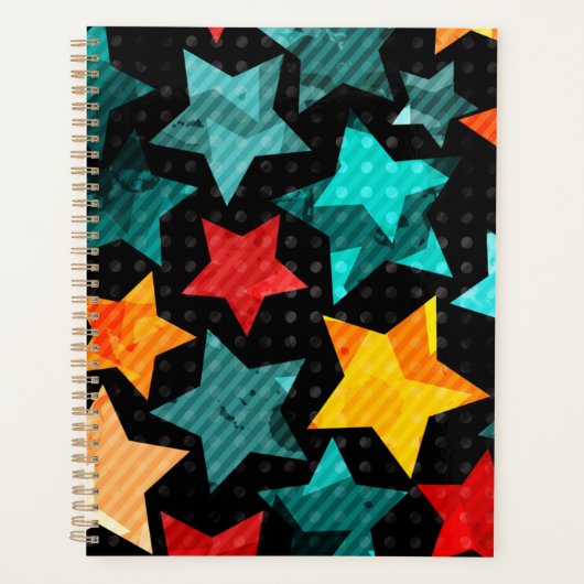 Stars patroon planner (Voorkant)