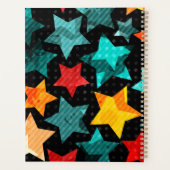 Stars patroon planner (Achterkant)