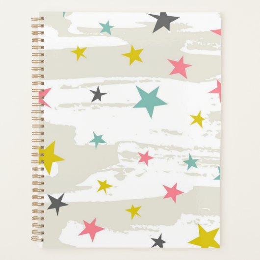 Stars patroon planner (Voorkant)