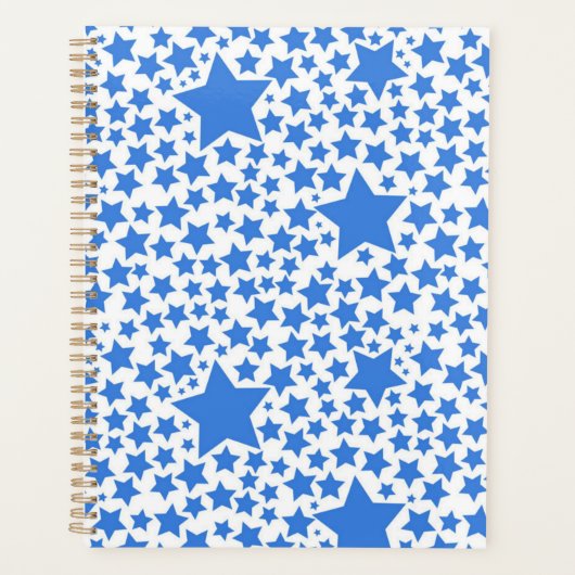 Stars patroon planner (Voorkant)