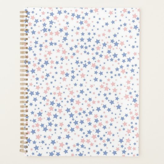 Stars patroon planner (Voorkant)