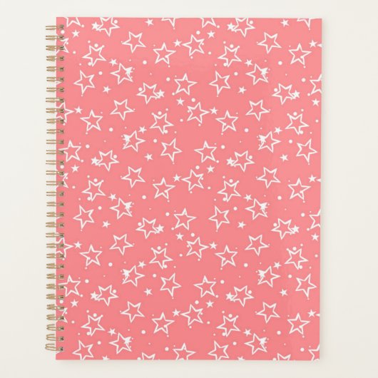 Stars patroon planner (Voorkant)