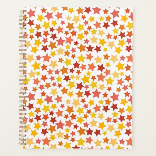 Stars patroon planner (Voorkant)