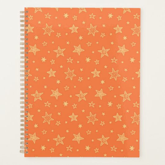 Stars patroon planner (Voorkant)