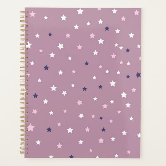 Stars patroon planner (Voorkant)