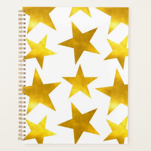 Stars patroon planner (Voorkant)