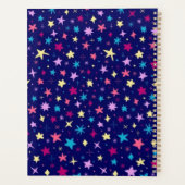 Stars patroon planner (Achterkant)