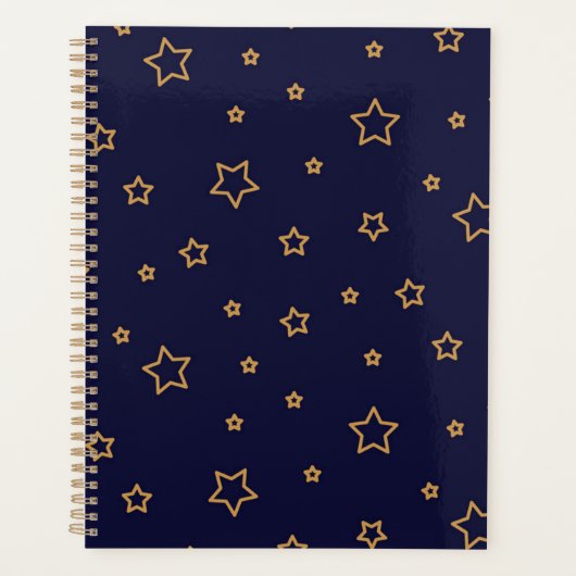 Stars patroon planner (Voorkant)