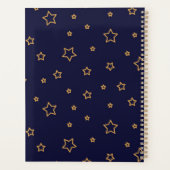 Stars patroon planner (Achterkant)