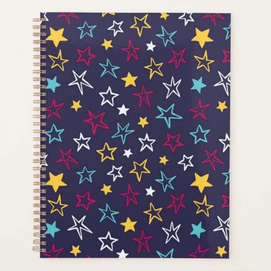 Stars patroon planner (Voorkant)