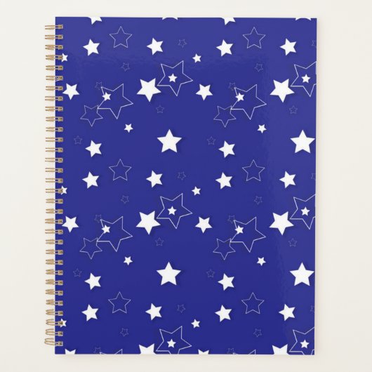 Stars patroon planner (Voorkant)