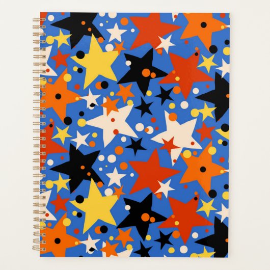 Stars patroon planner (Voorkant)