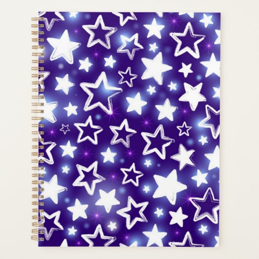 Stars patroon planner (Voorkant)