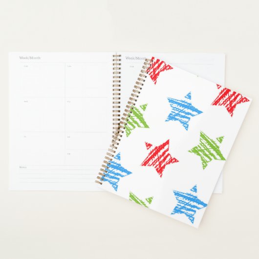 Stars patroon planner (Display)