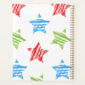 Stars patroon planner (Achterkant)