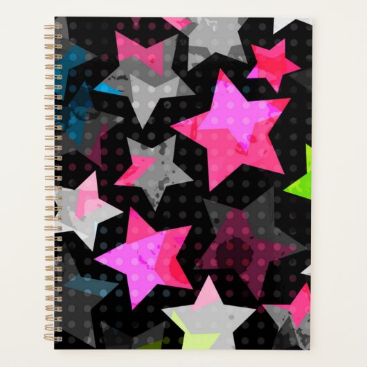 Stars patroon planner (Voorkant)
