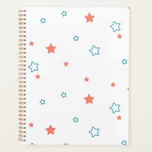 Stars patroon planner (Voorkant)