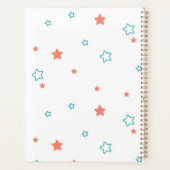 Stars patroon planner (Achterkant)