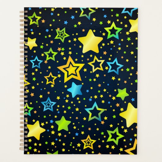 Stars patroon planner (Voorkant)
