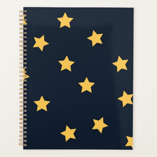 Stars patroon planner (Voorkant)