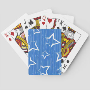 Stars patroon pokerkaarten