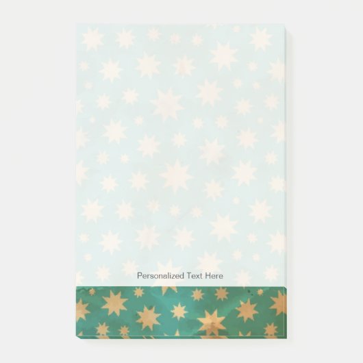 Stars patroon post-it® notes (Voorkant)