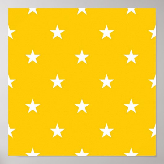 Stars patroon poster (Voorkant)