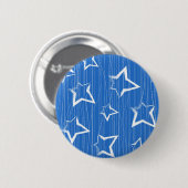 Stars patroon ronde button 5,7 cm (Voorkant /achterkant)