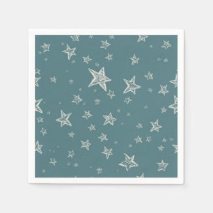 Stars patroon servet