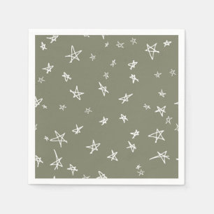 Stars patroon servet
