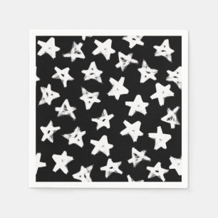 Stars patroon servet