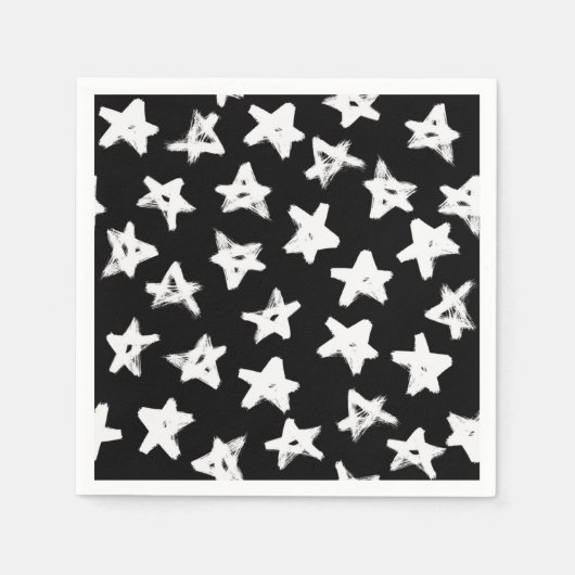 Stars patroon servet (Voorkant)