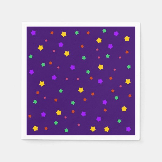Stars patroon servet (Voorkant)