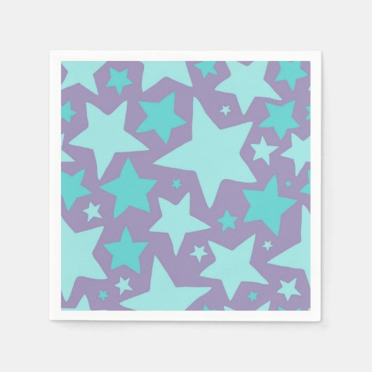 Stars patroon servet (Voorkant)