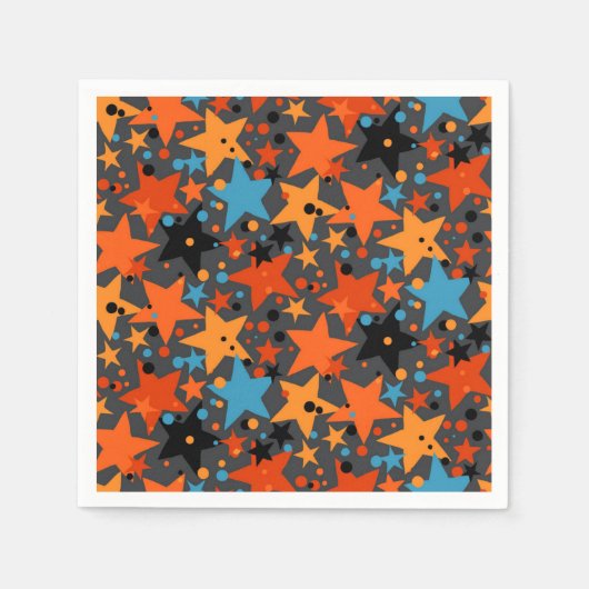 Stars patroon servet (Voorkant)