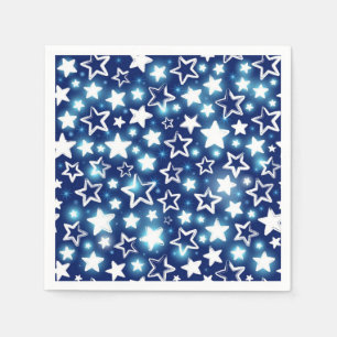 Stars patroon servet