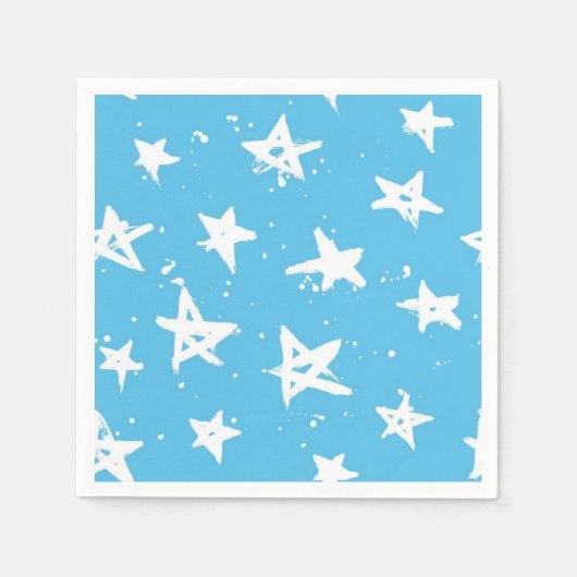 Stars patroon servet (Voorkant)