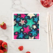 Stars patroon servet (Insitu)
